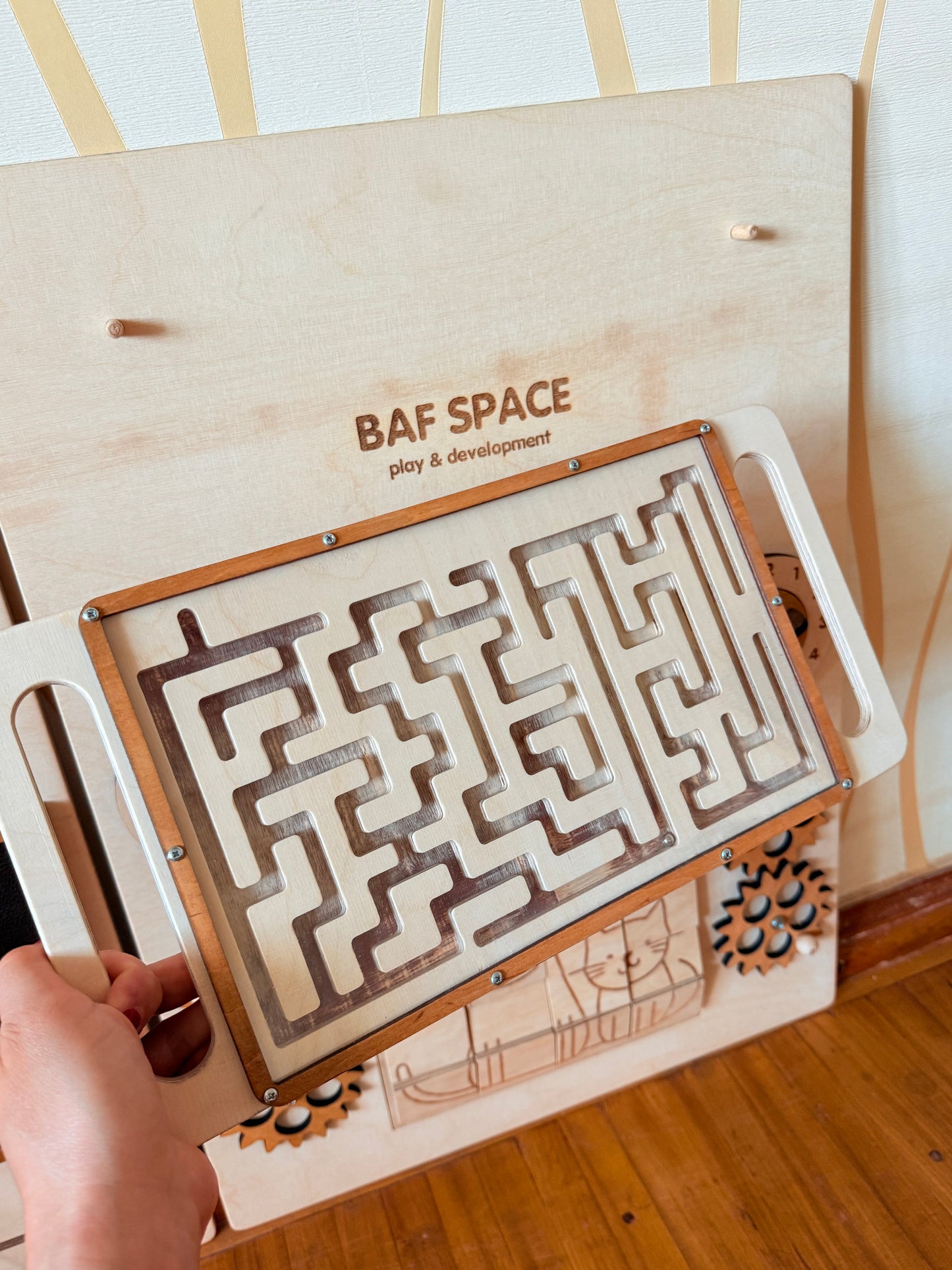 Tactile wall panels for memory care spaces | Alzheimer’s and Dementia Therapy Activity Board