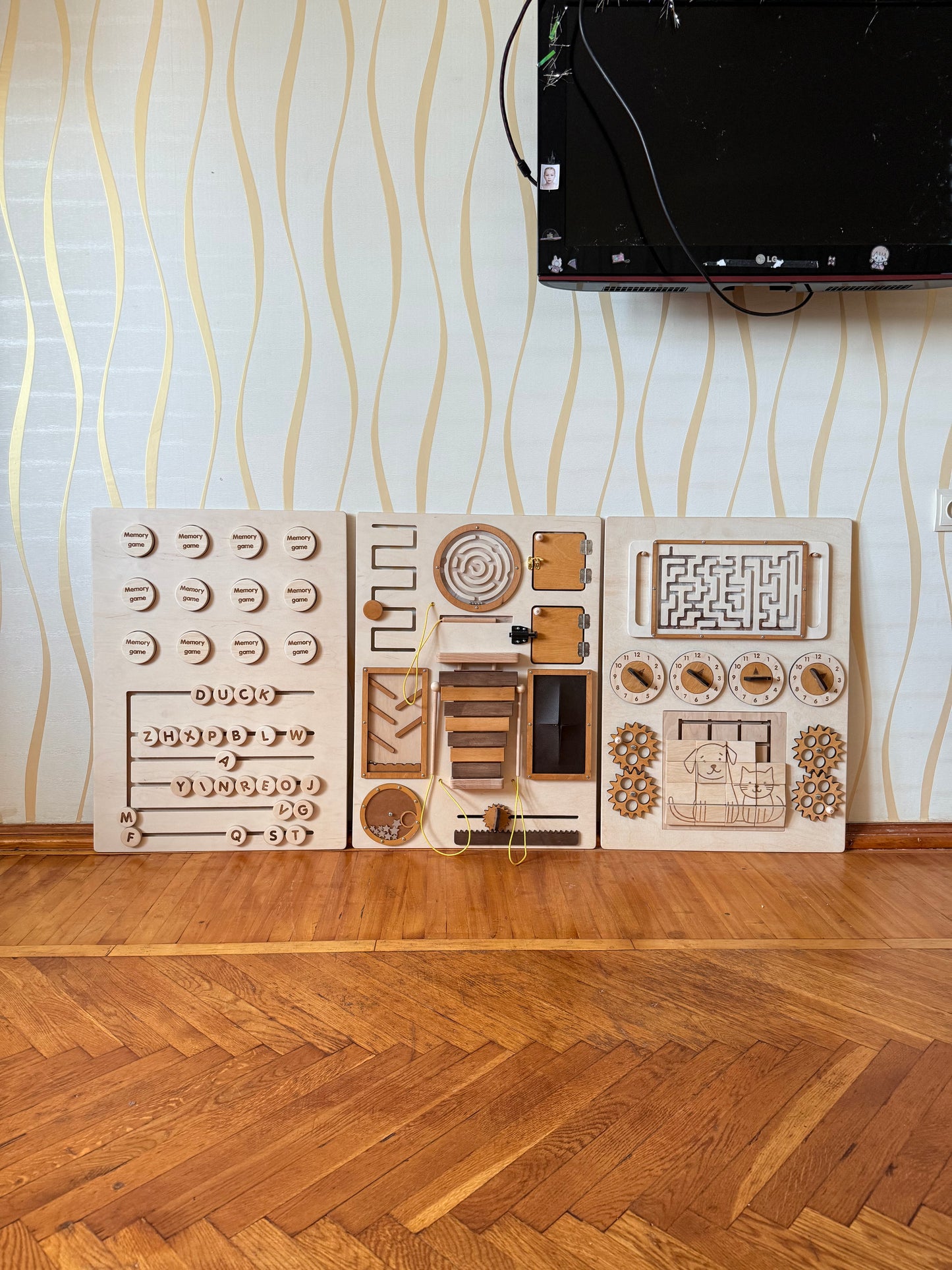 Tactile wall panels for memory care spaces | Alzheimer’s and Dementia Therapy Activity Board