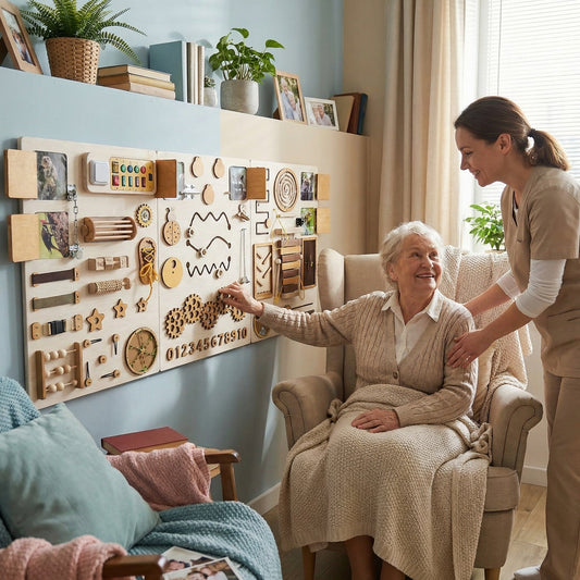 sensory wall panel for care homes