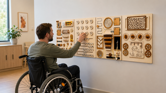 sensory wall board for adult and therapy