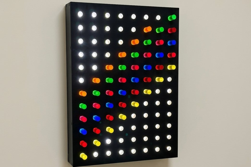 Large LED Peg Wall – Interactive Sensory Light Board for Sensory Rooms, Schools and Waiting Areas