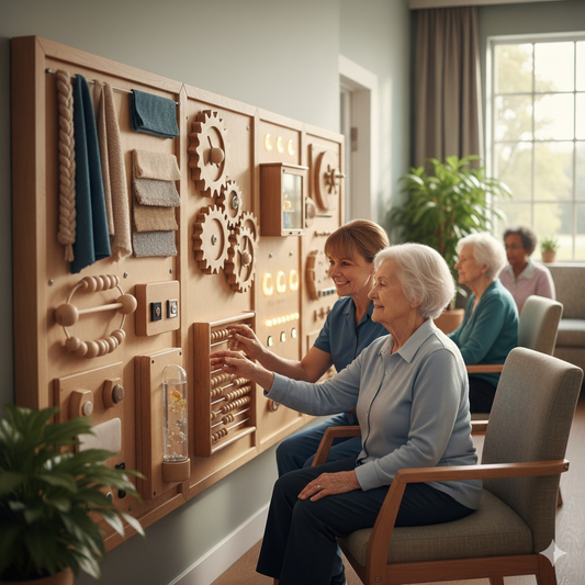 Sensory Walls for Adults: How Multi-Sensory Panels Support Dementia and Memory Care