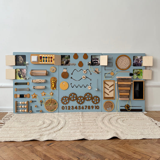 Sensory Wall Panels For Kids & Adults| Large busy board for wall 150x70cm