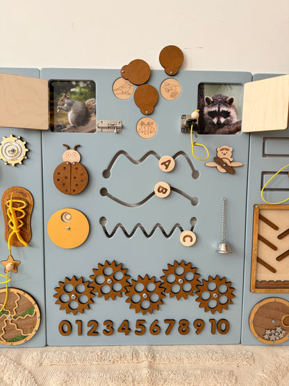 Sensory Wall Panels For Kids & Adults| Large busy board for wall 150x70cm