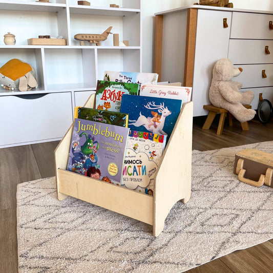 Montessori bookshelf | Natural color