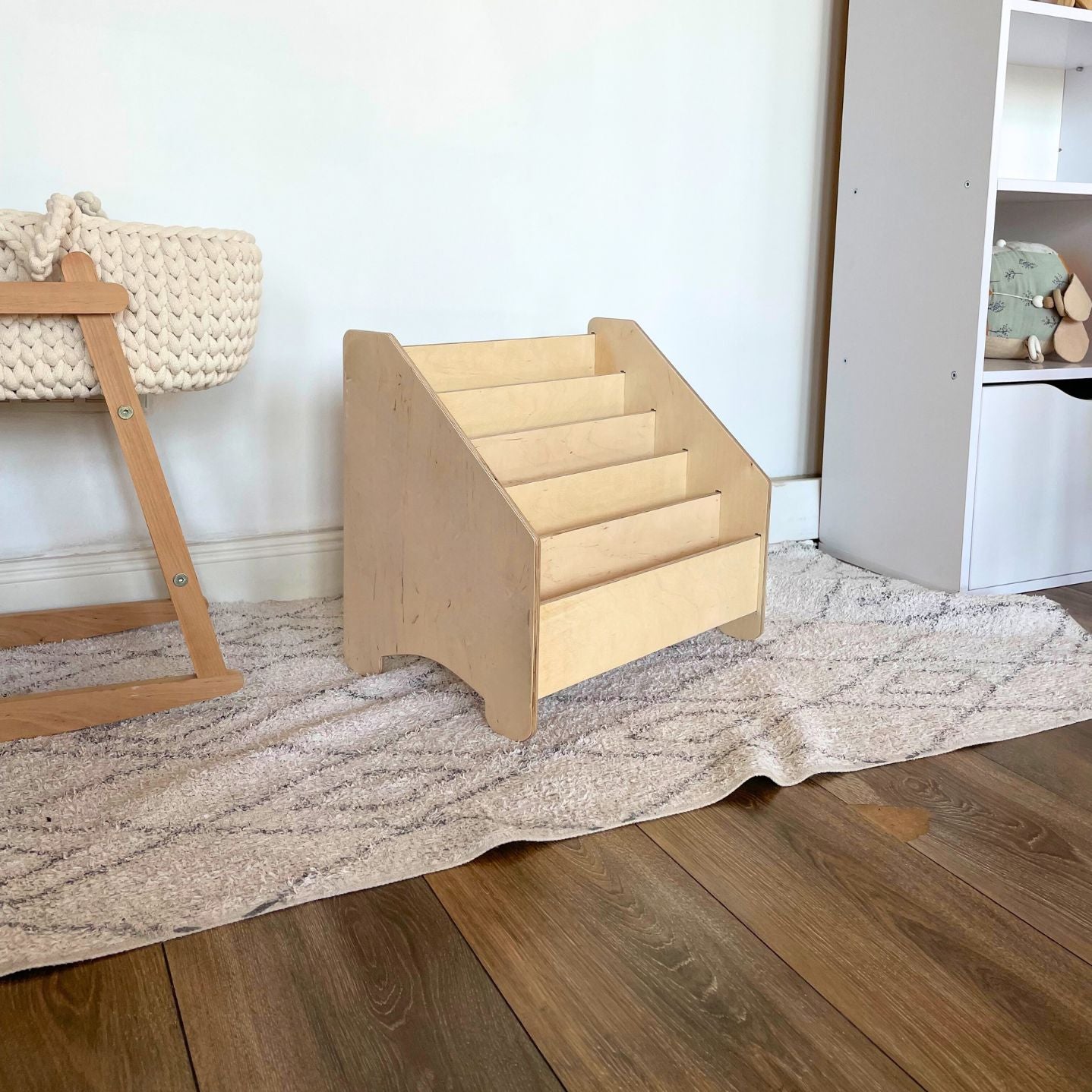 Montessori bookshelf | Natural color