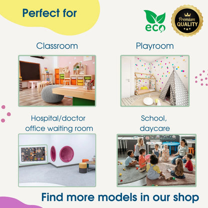 Sensory Wall Panel for Special Needs | Colorful Natural Style