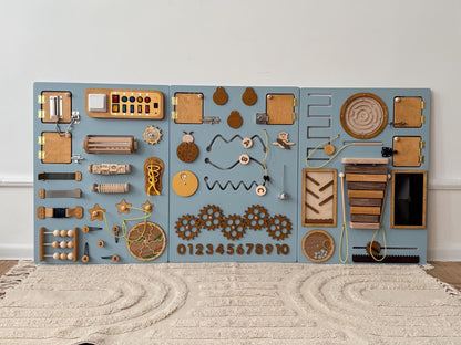 Sensory Wall Panels For Kids & Adults| Large busy board for wall 150x70cm|Colorful