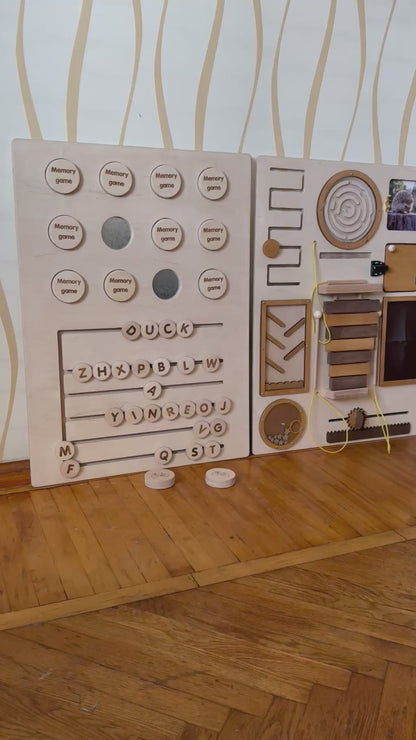 Tactile wall panels for memory care spaces | Alzheimer’s and Dementia Therapy Activity Board